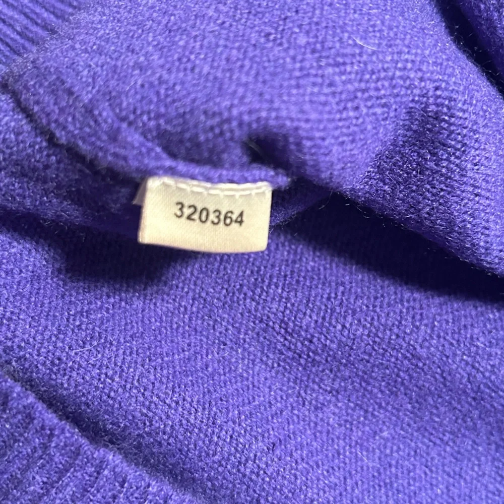 Ann Taylor Purple Cashmere Sweater Size Medium - Picture 7 of 8